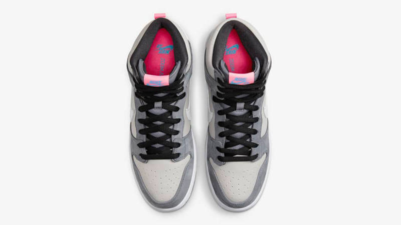 Nike SB Dunk High Medium Grey DJ9800-001 Top