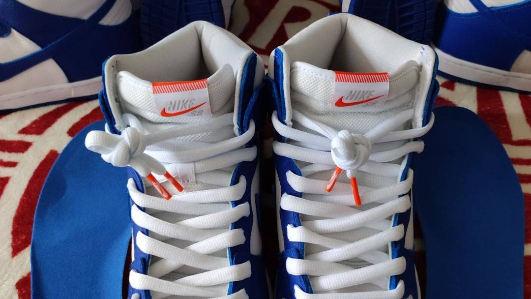Nike SB Dunk High Pro ISO Orange Label Royal Blue