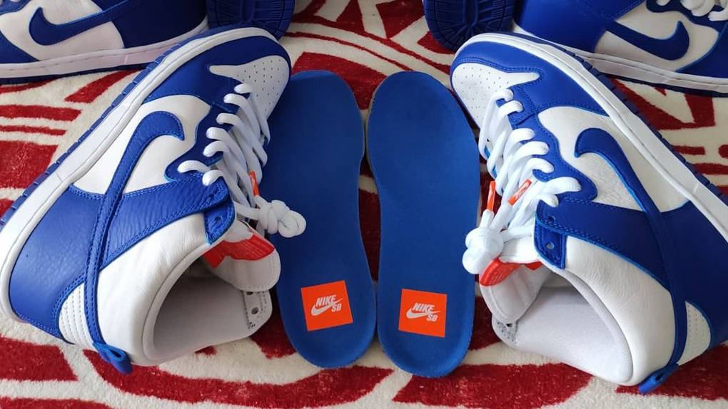 Nike SB Dunk High Pro ISO Orange Label Royal Blue