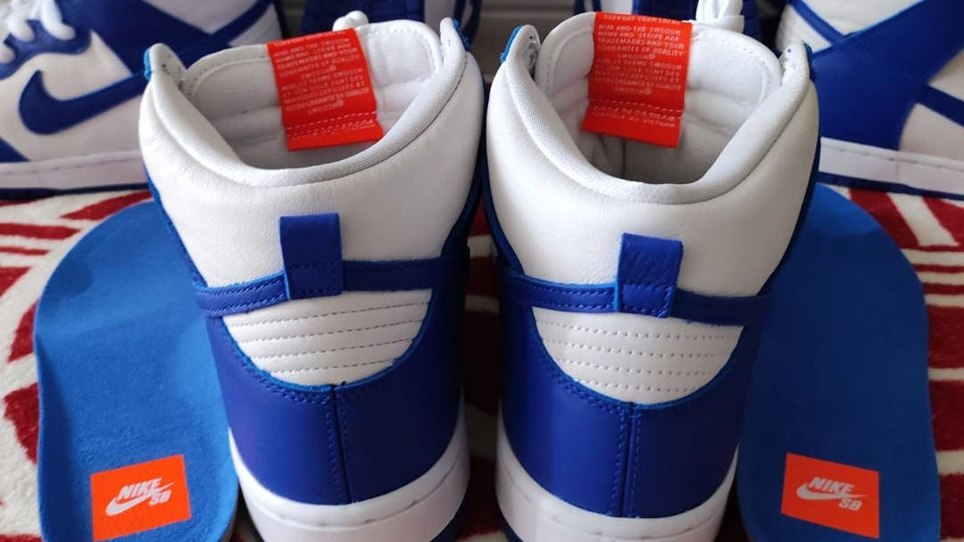 Nike SB Dunk High Pro ISO Orange Label Royal Blue