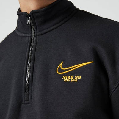 Nike SB Embroidered Sweatshirt Black Detail 3