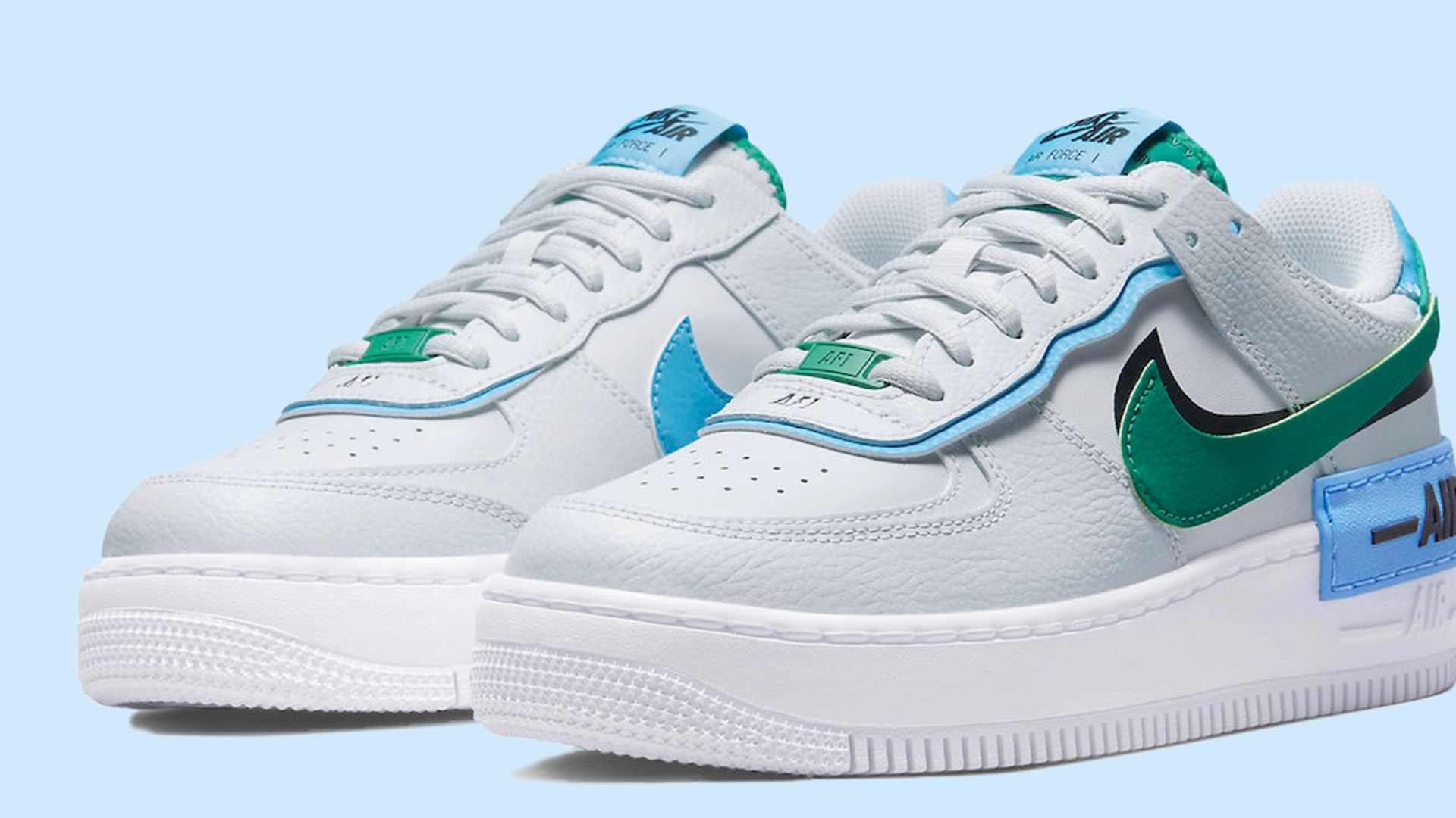 Nike AF1 Shadow Photon Dust Malachite