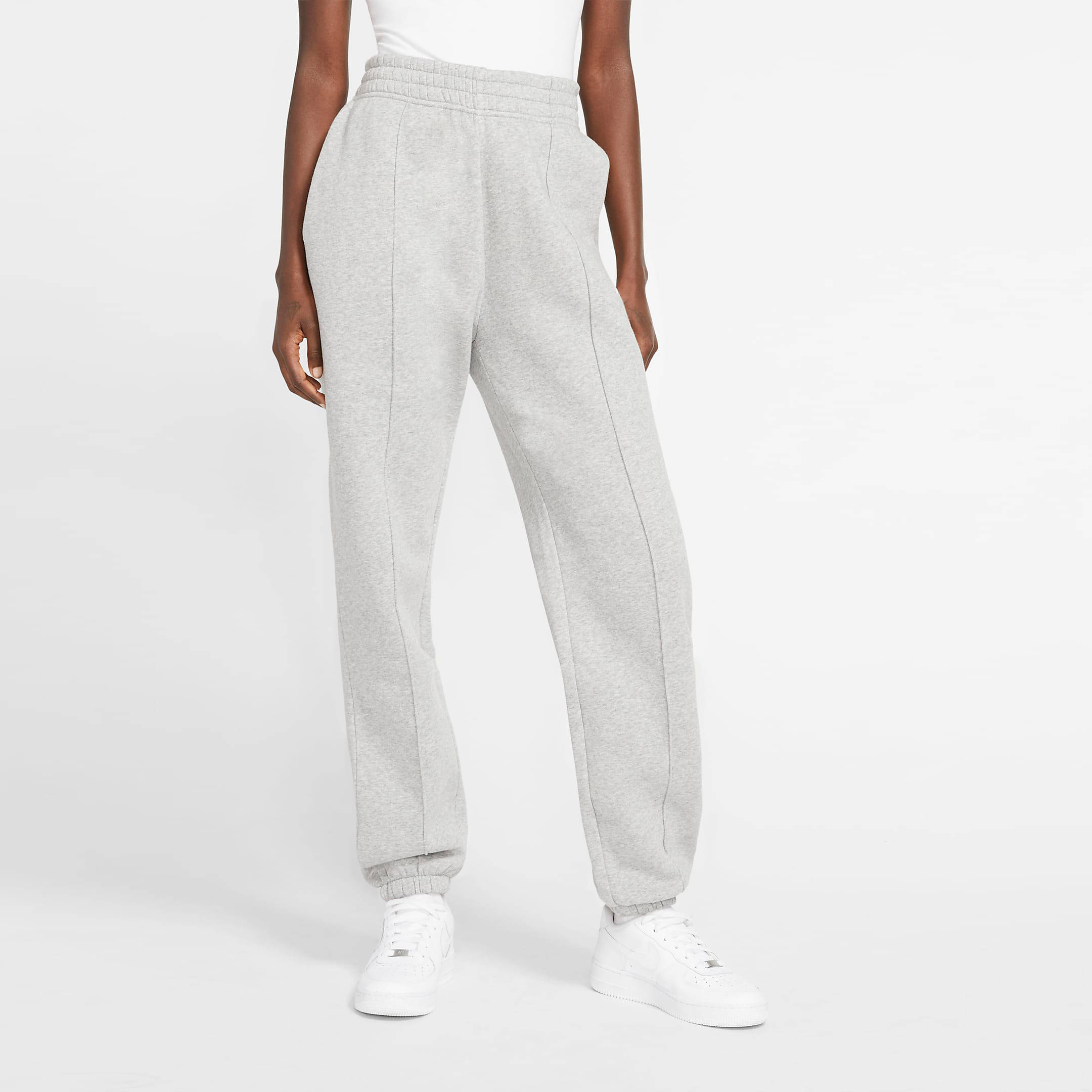 Nike Sportswear Essential Collection Fleece Trousers Grey