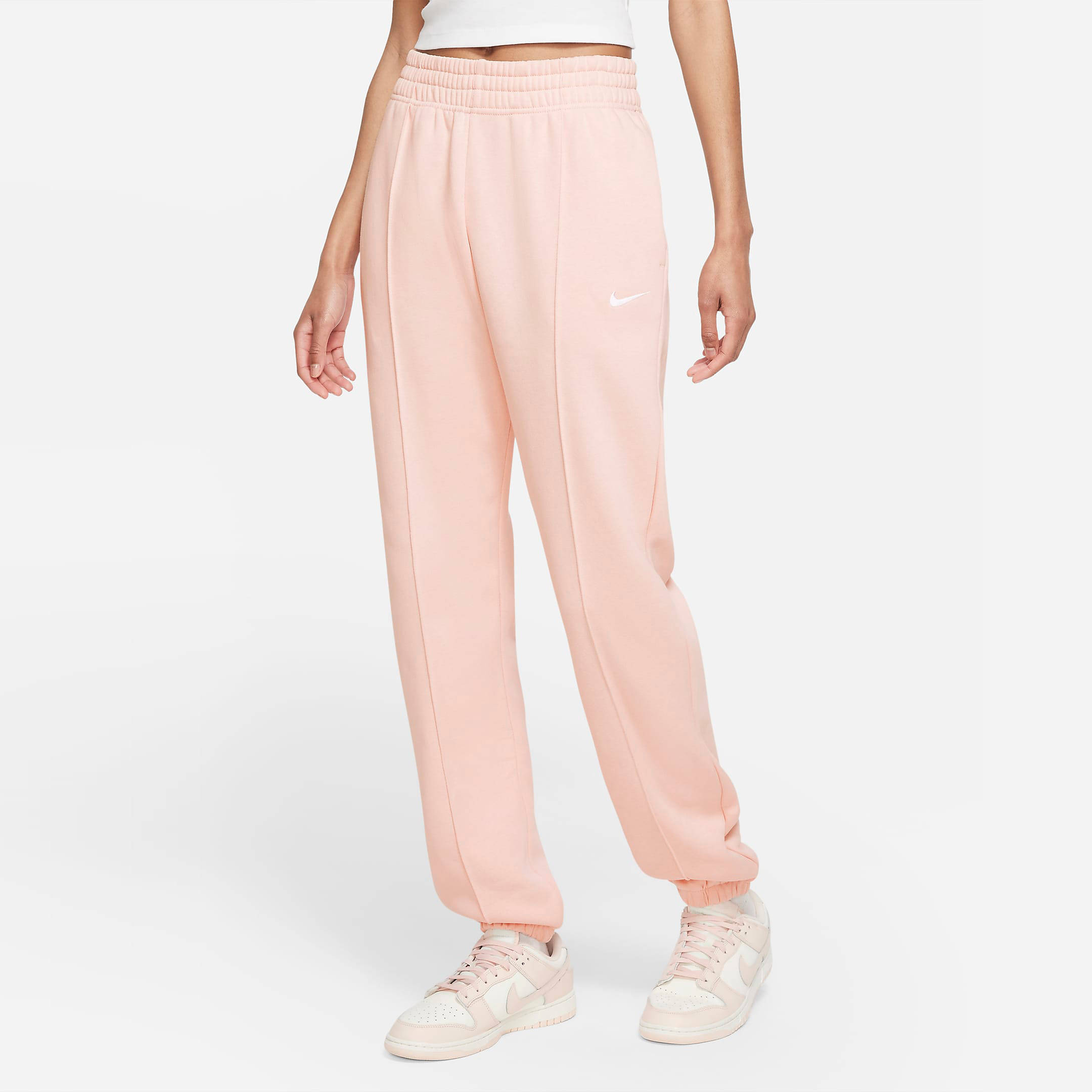 Nike Sportswear Essential Collection Fleece Trousers Pink