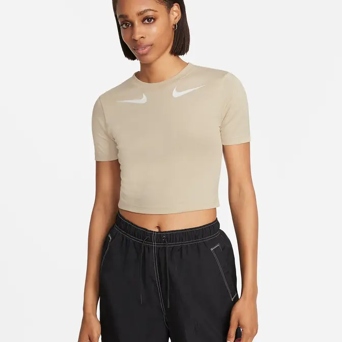 Nike Sportswear Mirrored Swoosh T-Shirt | Where To Buy | DJ1828-206 ...