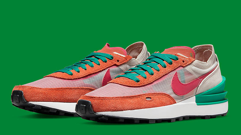 Nike Waffle One Burnt Orange DN4696-800 front