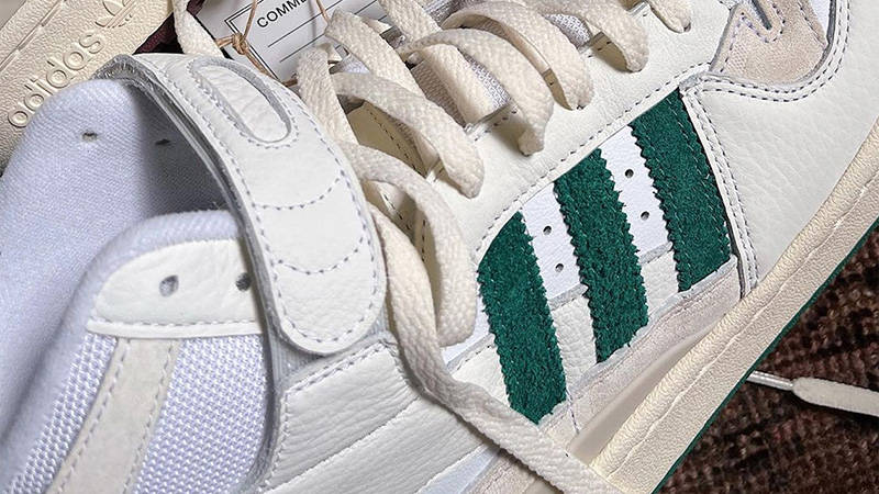 Packer Shoes x adidas Forum 84 Hi Green Detail