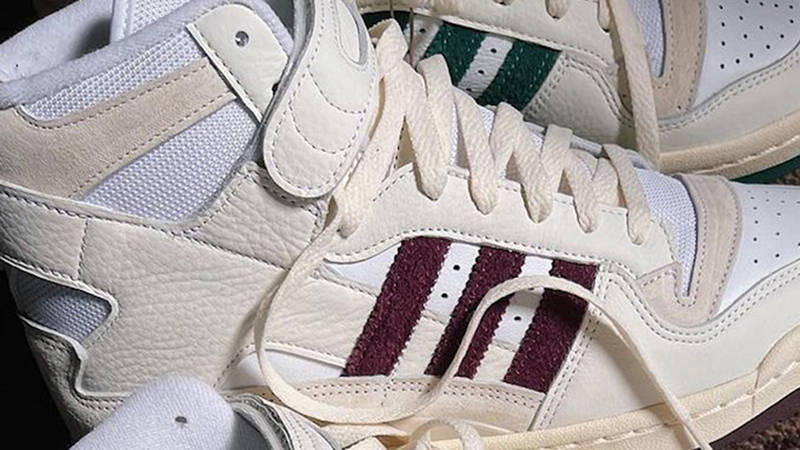 Packer Shoes x adidas Forum 84 Hi Red Side