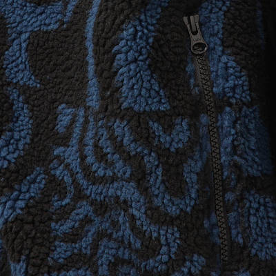 Parra Duo Gem Stone Sherpa Fleece Jacket Multi Detail 2