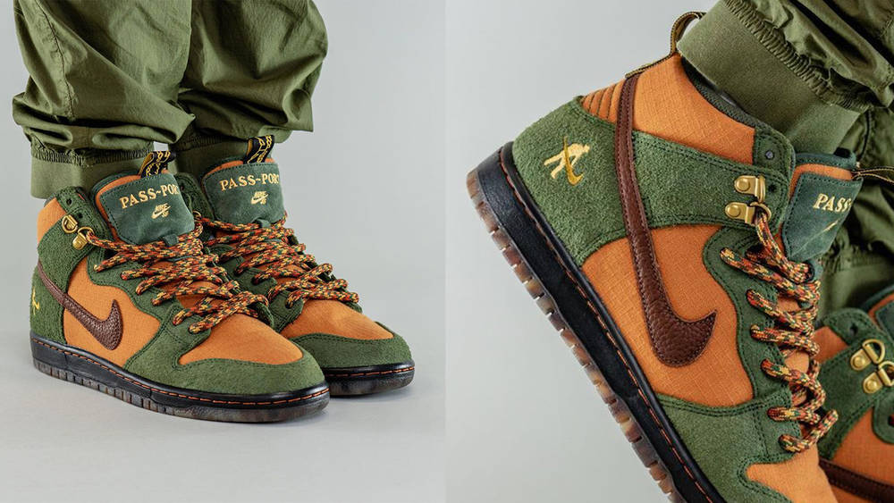 Image via yankeekicks Pass~Port x Nike SB Dunk High