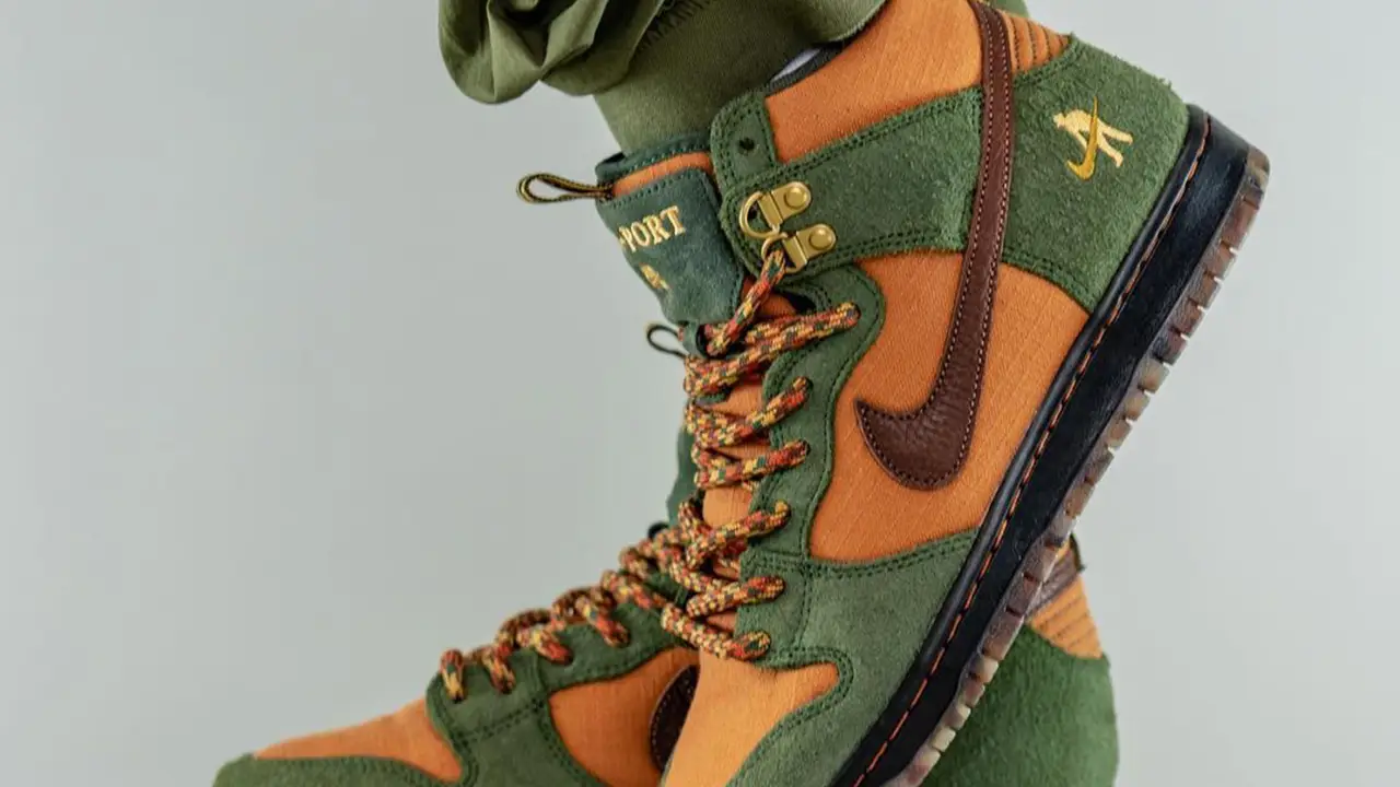 The Pass Port x Nike SB Dunk High Combines Skate Shoes with Work Boots The Sole Supplier