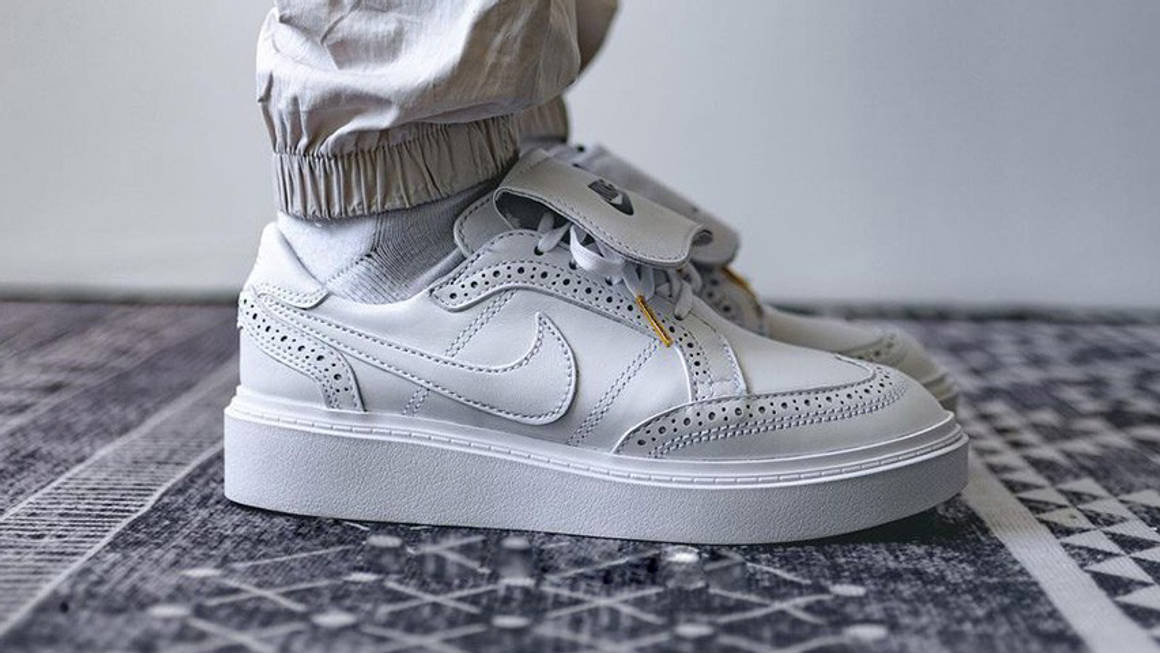 西日本産 PEACEMINUSONE x Nike Kwondo 1 White | johnross.com.br