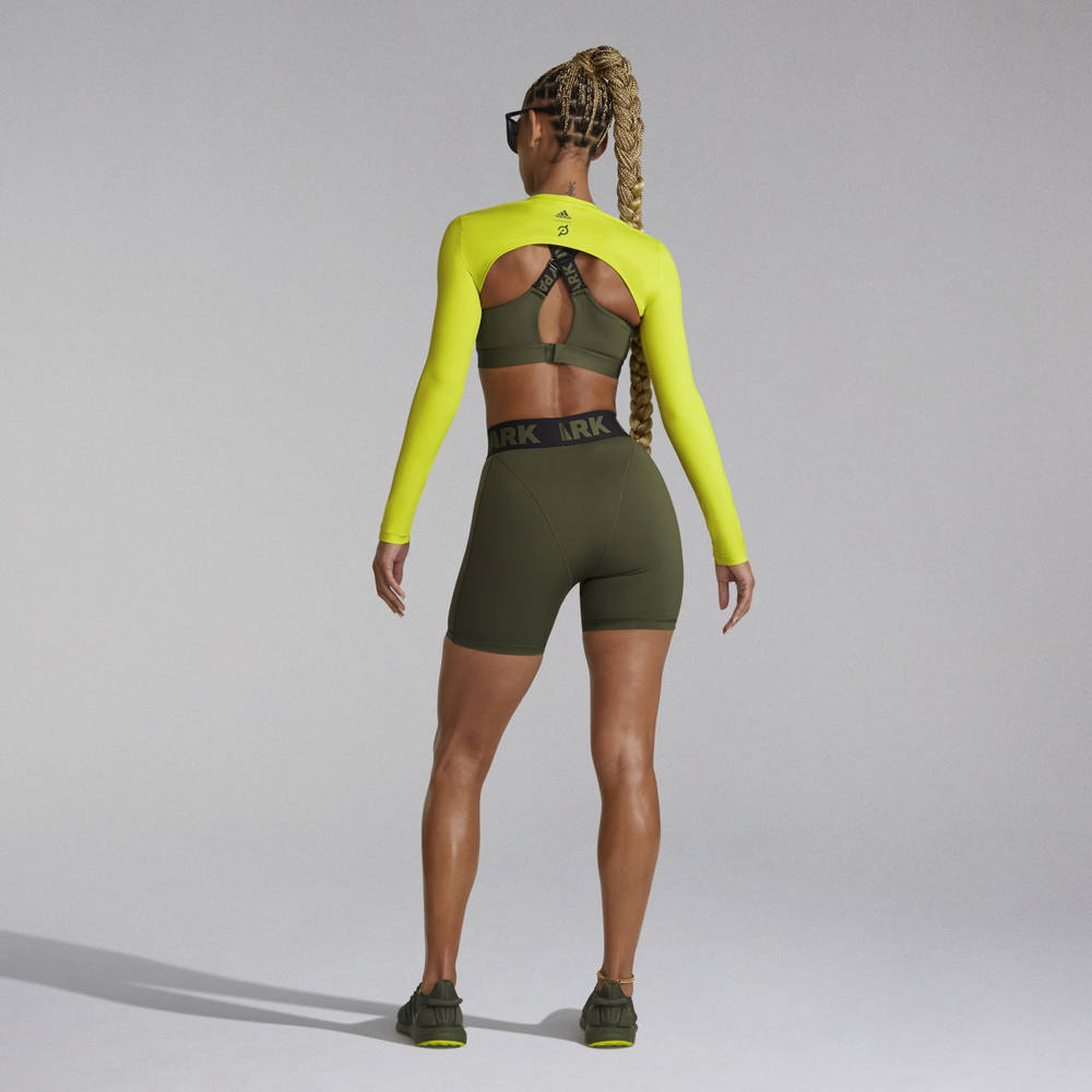 Peloton x IVY PARK x adidas Cycling Shorts - Focus Olive | The Sole