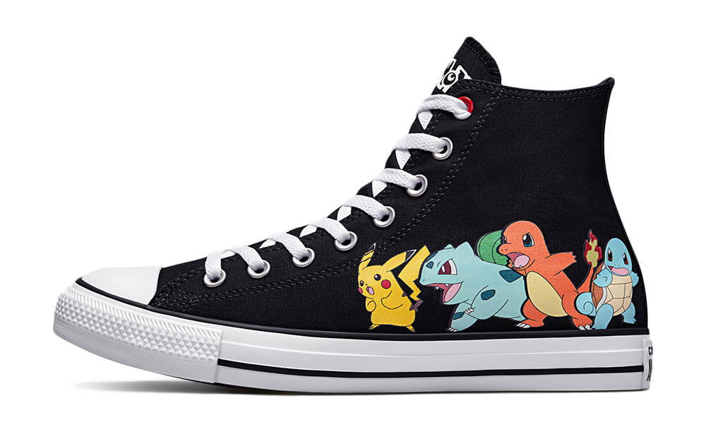 Pokemon x Converse Chuck Taylor First Partners Black | Raffles & Where To  Buy | The Sole Supplier | The Sole Supplier