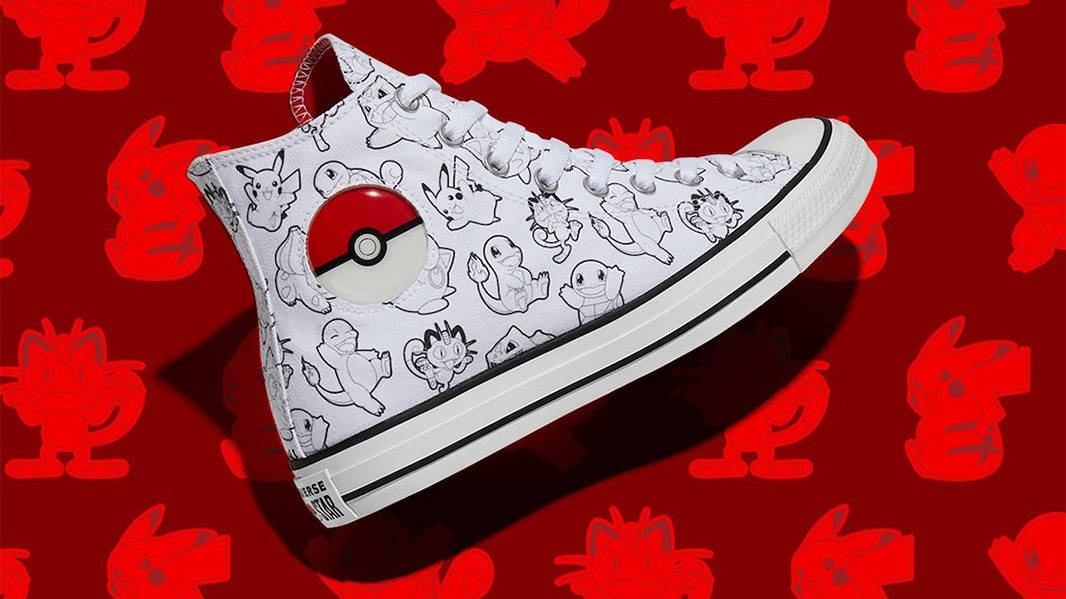 Pokemon x Converse Chuck Taylor Poke Ball