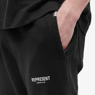 Represent Represent Owners Club Relaxed Sweatpant Black Pocket