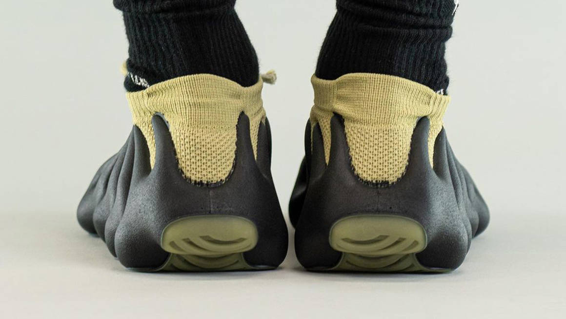 The Yeezy 450 "Black Resin" Surfaces With a High Contrast Colourway
