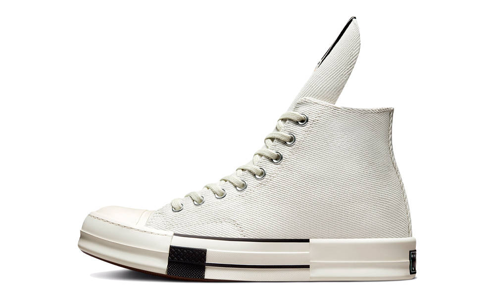 Rick Owens x Converse Chuck 70 DRKSHDW DRKSTAR Lily White
