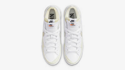 sacai x Nike Blazer Low White Grey DM6443-100 Top