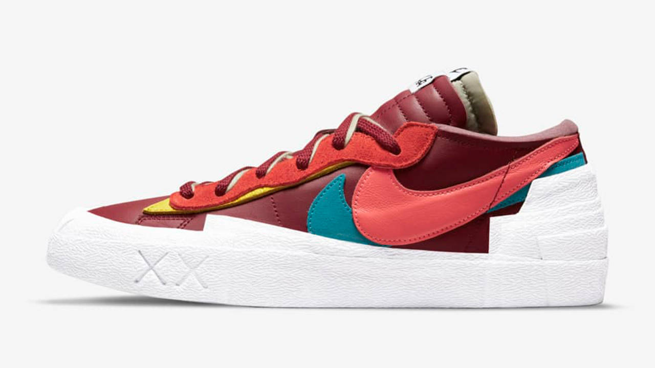 Release Reminder: Don't Miss the KAWS x sacai x Nike Blazer Low!