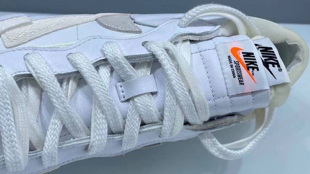 sacai x Nike Blazer Low "White"