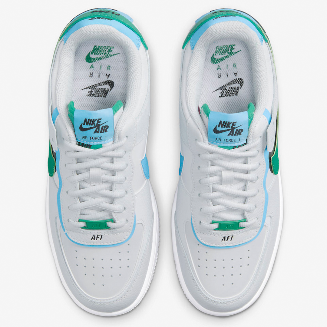 Nike Air Force 1 Shadow Photon Dust Malachite