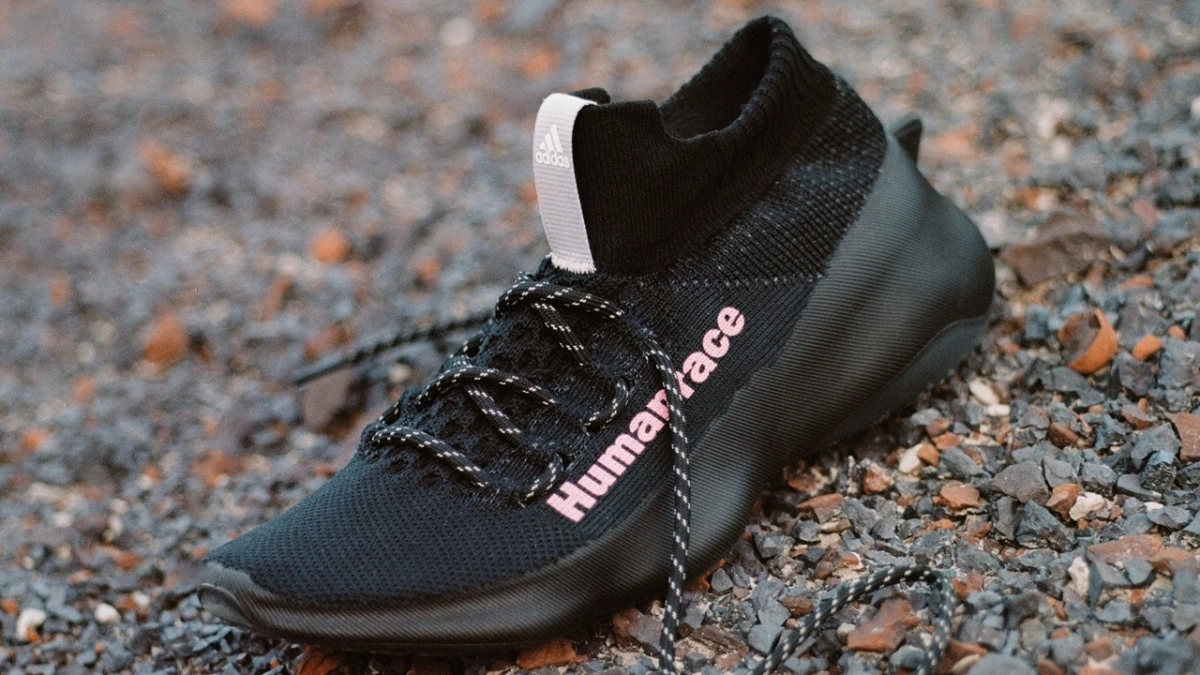 Pharrell Williams x adidas patent Humanrace Sichona "Black"