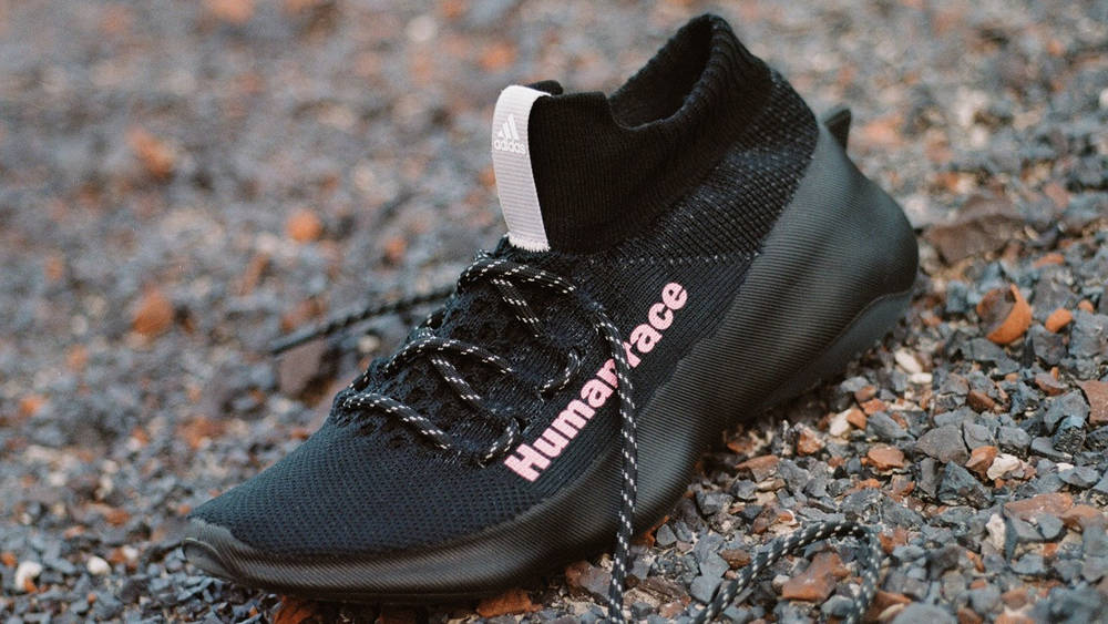 Image via adidas Pharrell Williams x adidas Humanrace Sichona "Black"