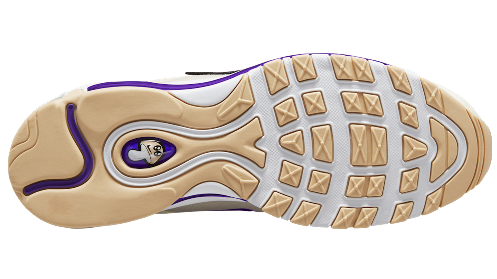 Nike Air Max 97 Air Sprung Beige Purple