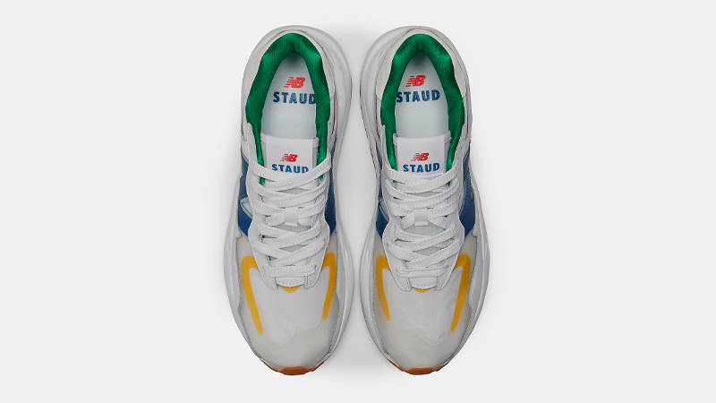STAUD x New Balance 5740 White Blue Middle