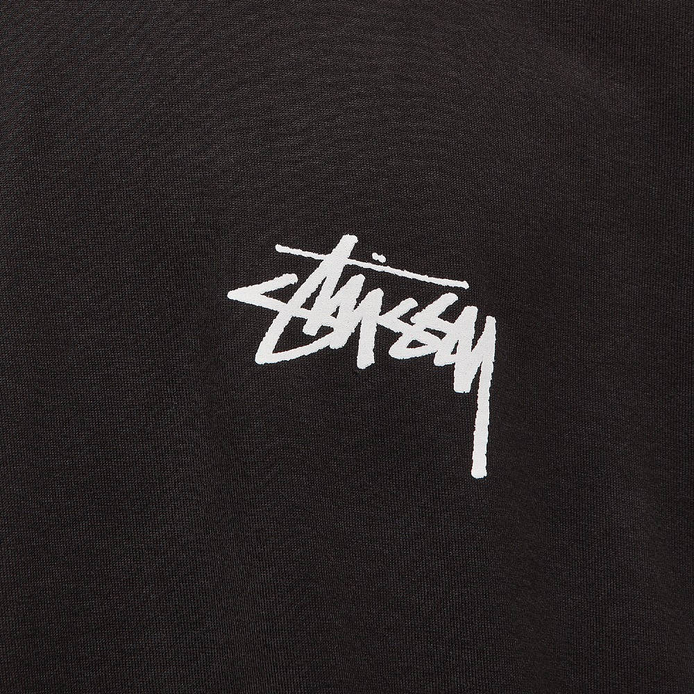 Stussy Energy T-Shirt Black Detail