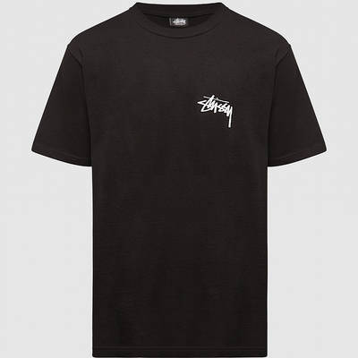 Stussy Energy T-Shirt Black Front