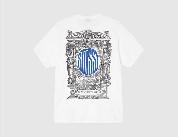 Stussy Love & Unity T-Shirt White Back