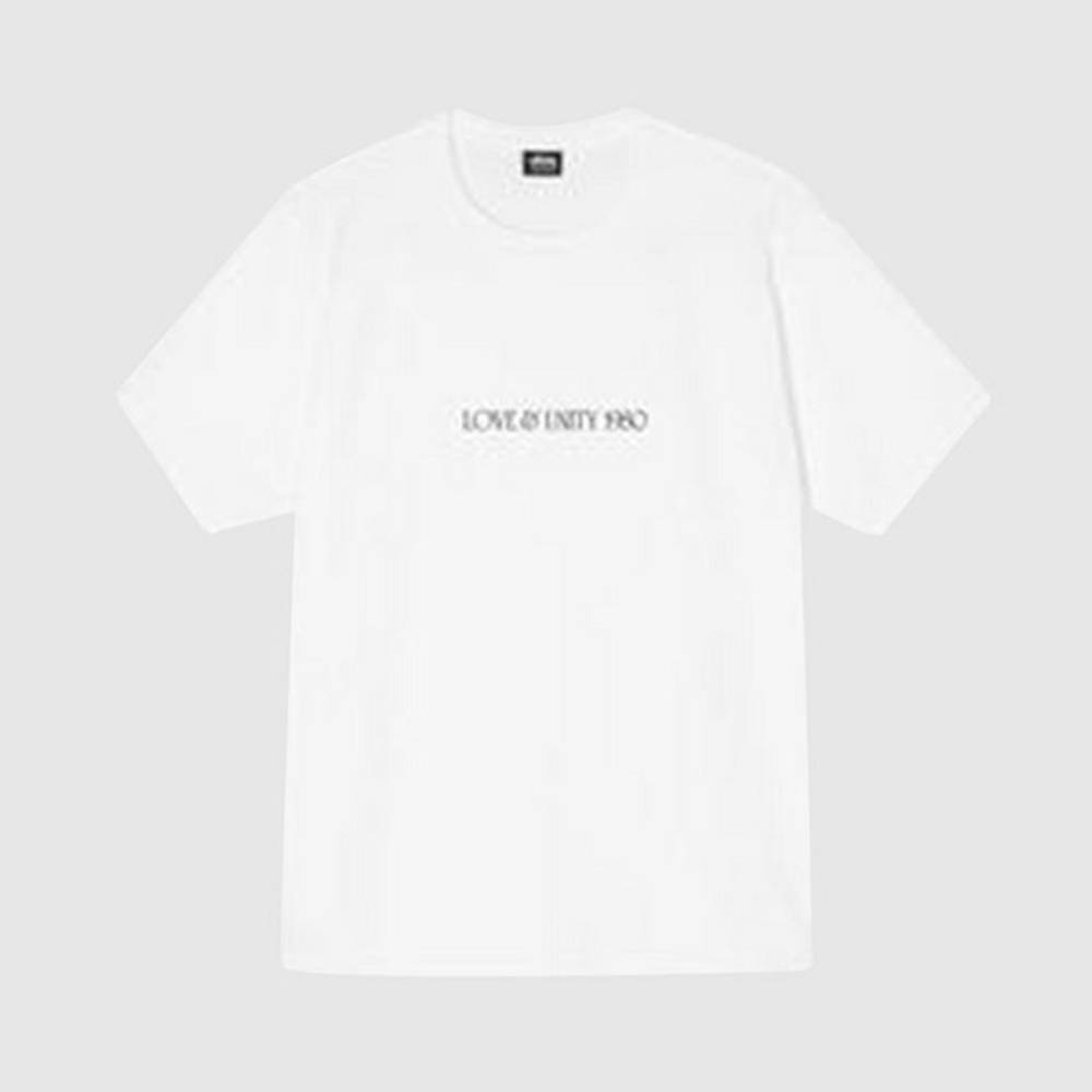 Stussy Love & Unity T-Shirt White