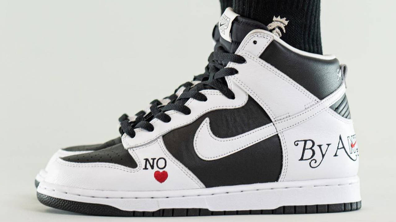 Supreme x Nike SB Dunk High "White"