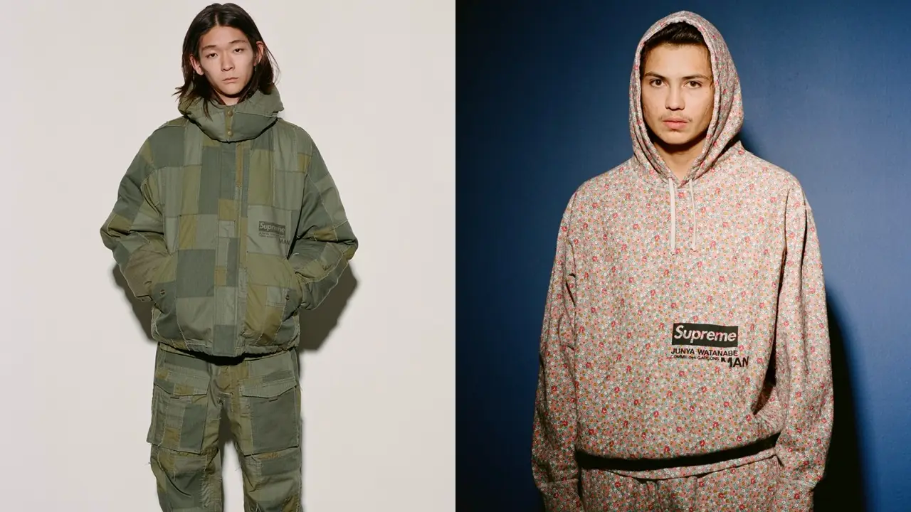 Supreme x JUNYA WATANABE COMME Des GARÇONS MAN Look to the