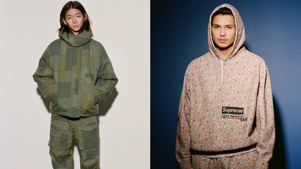 Image via Supreme Supreme x JUNYA WATANABE COMME des GARÇONS MAN Look to the Archives for FW21