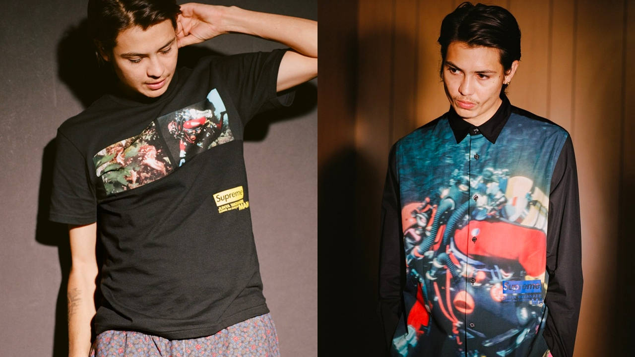 Supreme x JUNYA WATANABE COMME des GARÇONS MAN Look to the Archives for FW21