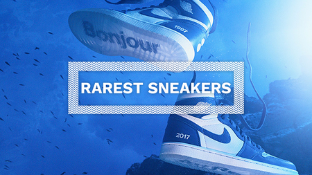 The 10 Rarest Sneakers of All Time The 10 Rarest Sneakers of All Time