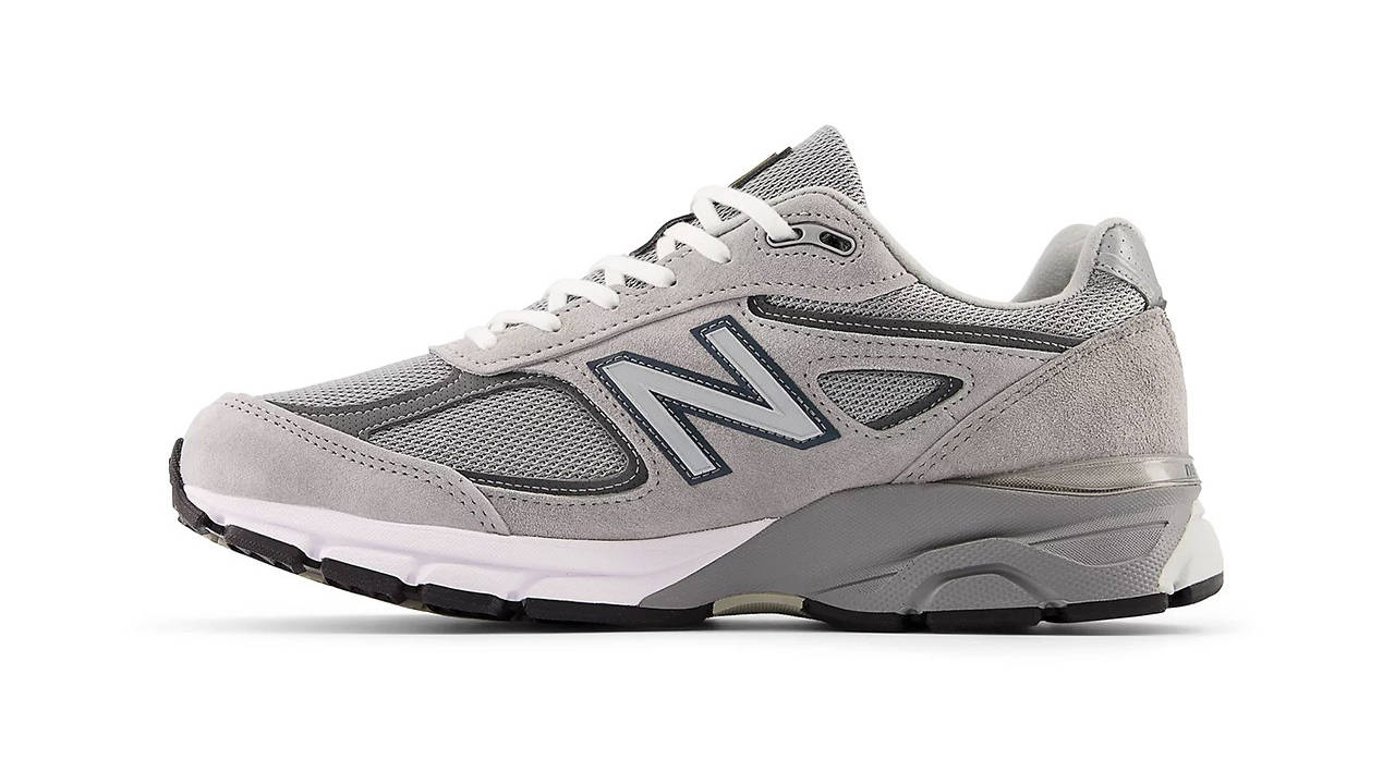 The New Balance 990v4 Made 990 Grey