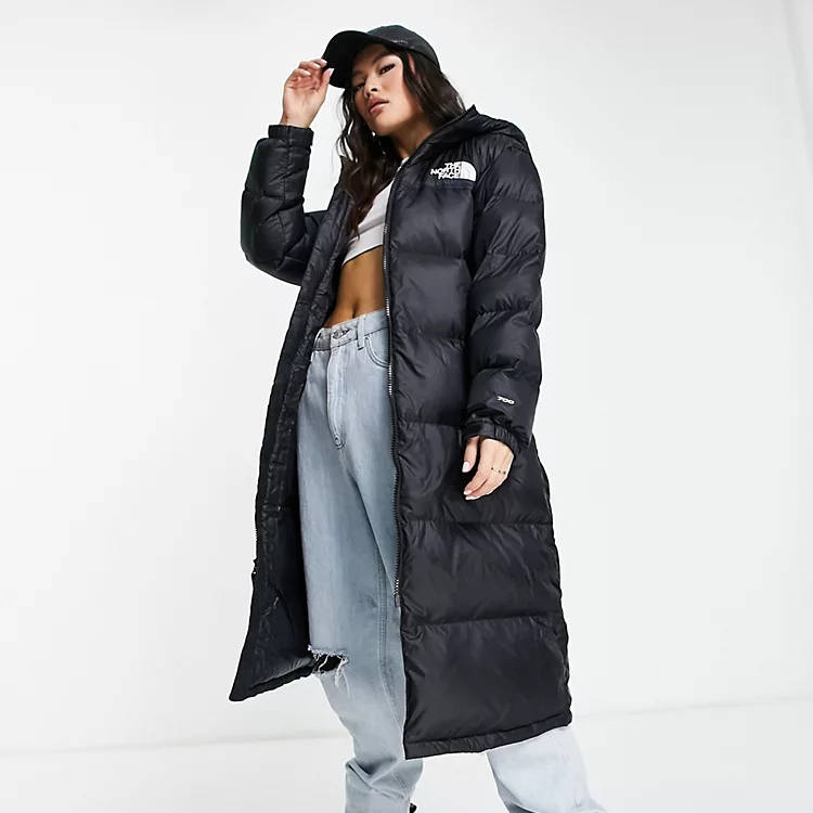 The North Face Nuptse Belted Parka Coat