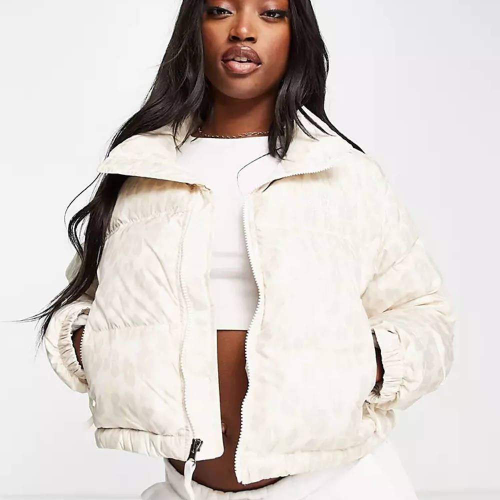 The North Face Nuptse Cropped Printed 