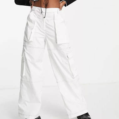The Ragged Priest Wide Leg Baggy Combat Trousers