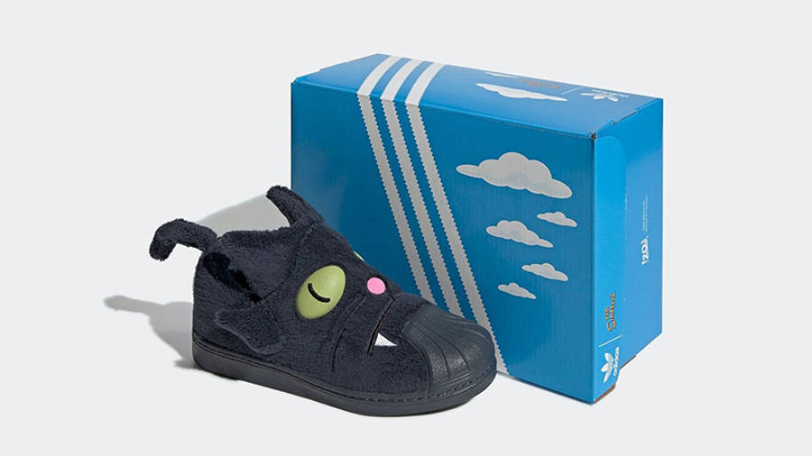 The Simpsons x adidas Superstar Snowball with box