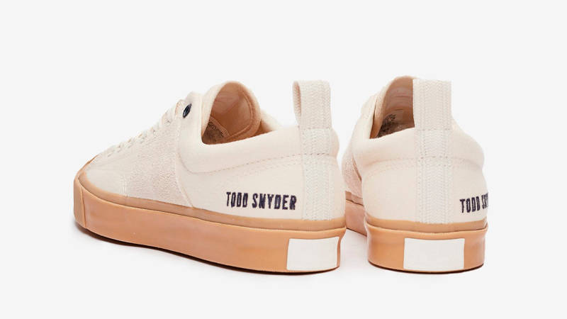 Todd Snyder x Converse Jack Purcell OX Egret Back