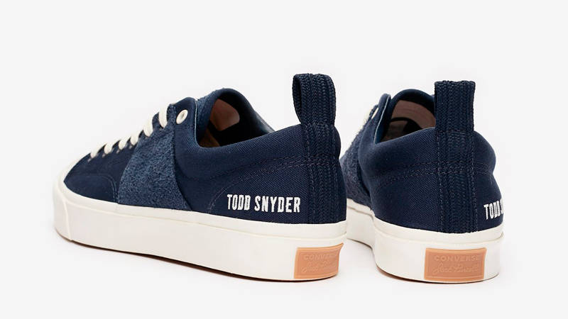 Todd Snyder x Converse Jack Purcell OX Obsidian Back