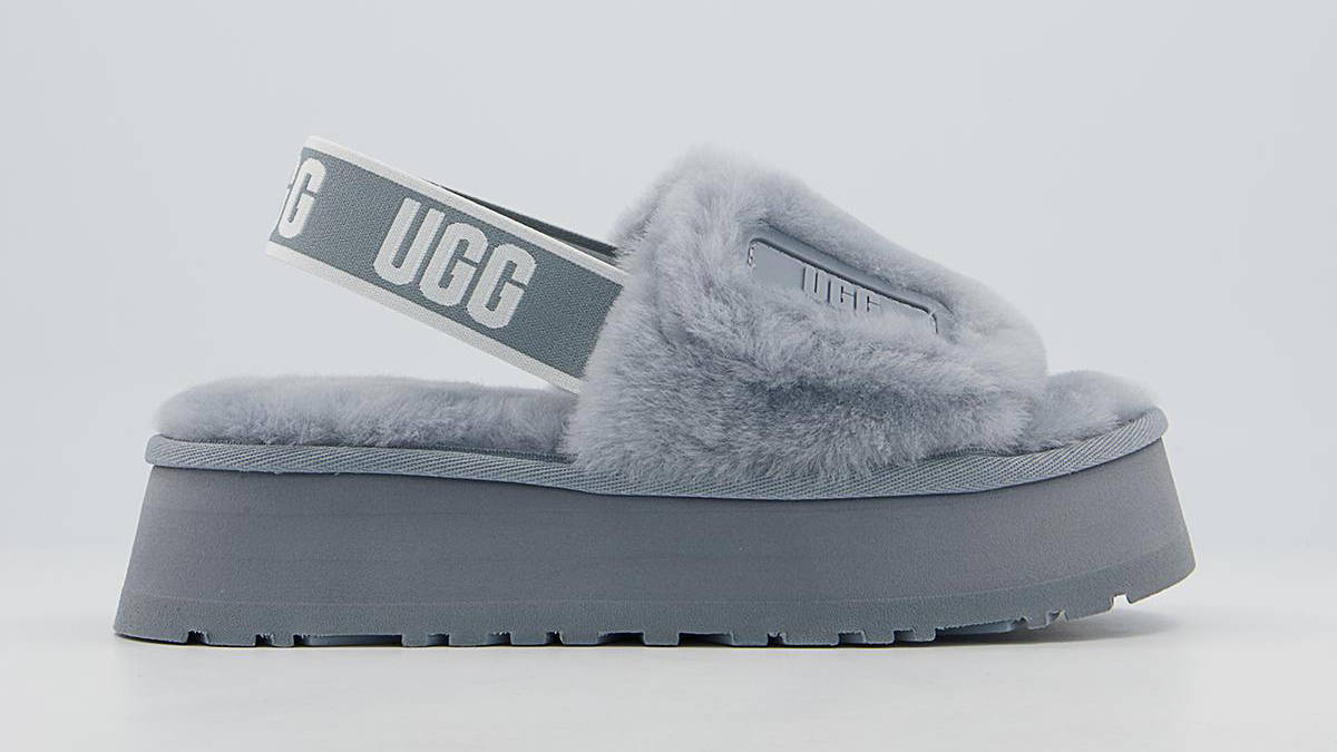 UGG Disco Slides Ash Fog