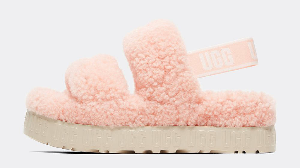Ugg Oh Fluffita Sandal Pink Dust