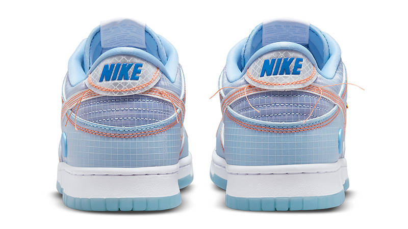 Union LA x Nike Dunk Low Blue DJ9649-400 Back