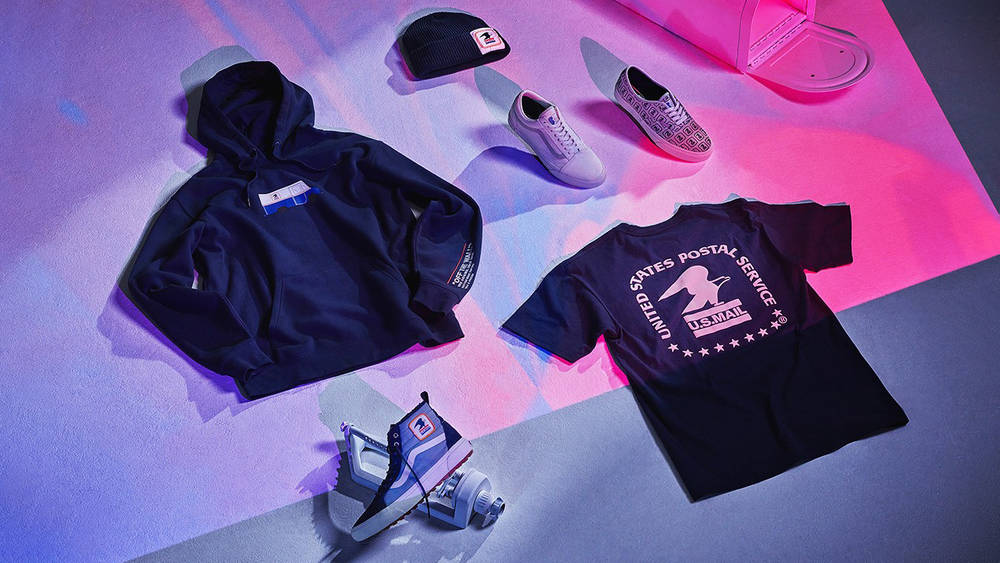 Image via Vans USPS x Vans Collaboration Release